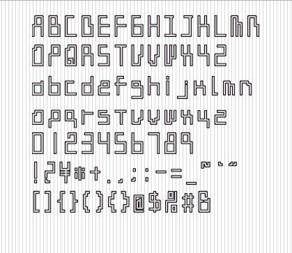 Primer Font 01 Maze